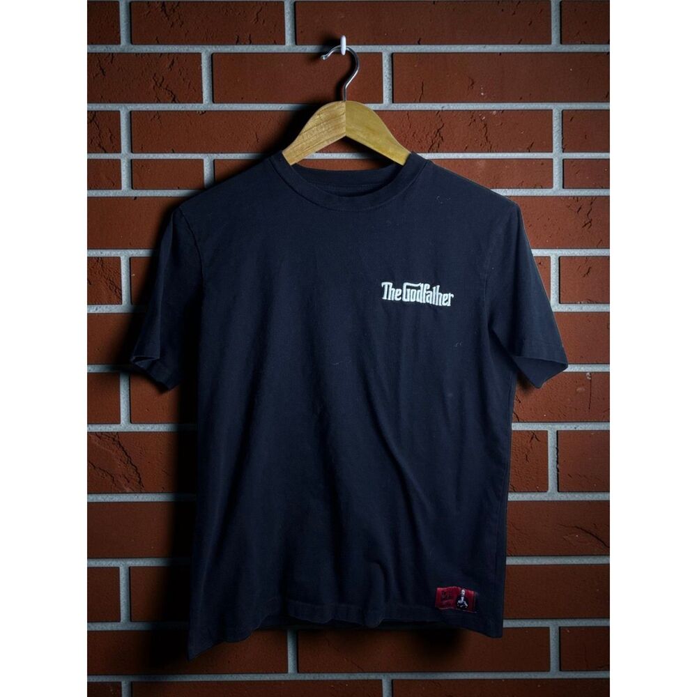 The Godfather Don Corleone Movie Graphic T Shirt Men's Small Black
